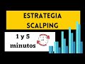 Estrategia Scalping. Trading intra Diario 1 y 5 Minutos.