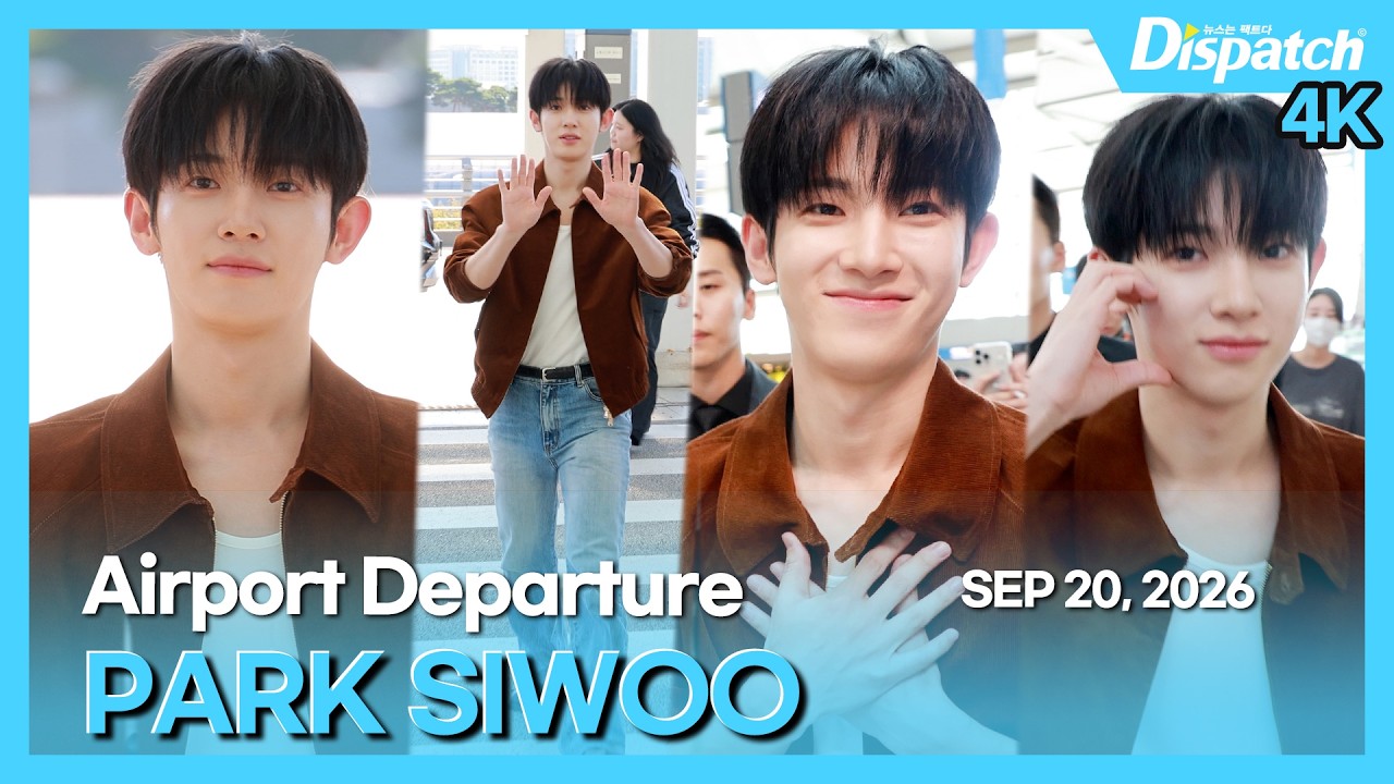 PARK SIWOO, Incheon International Airport DEPARTURE