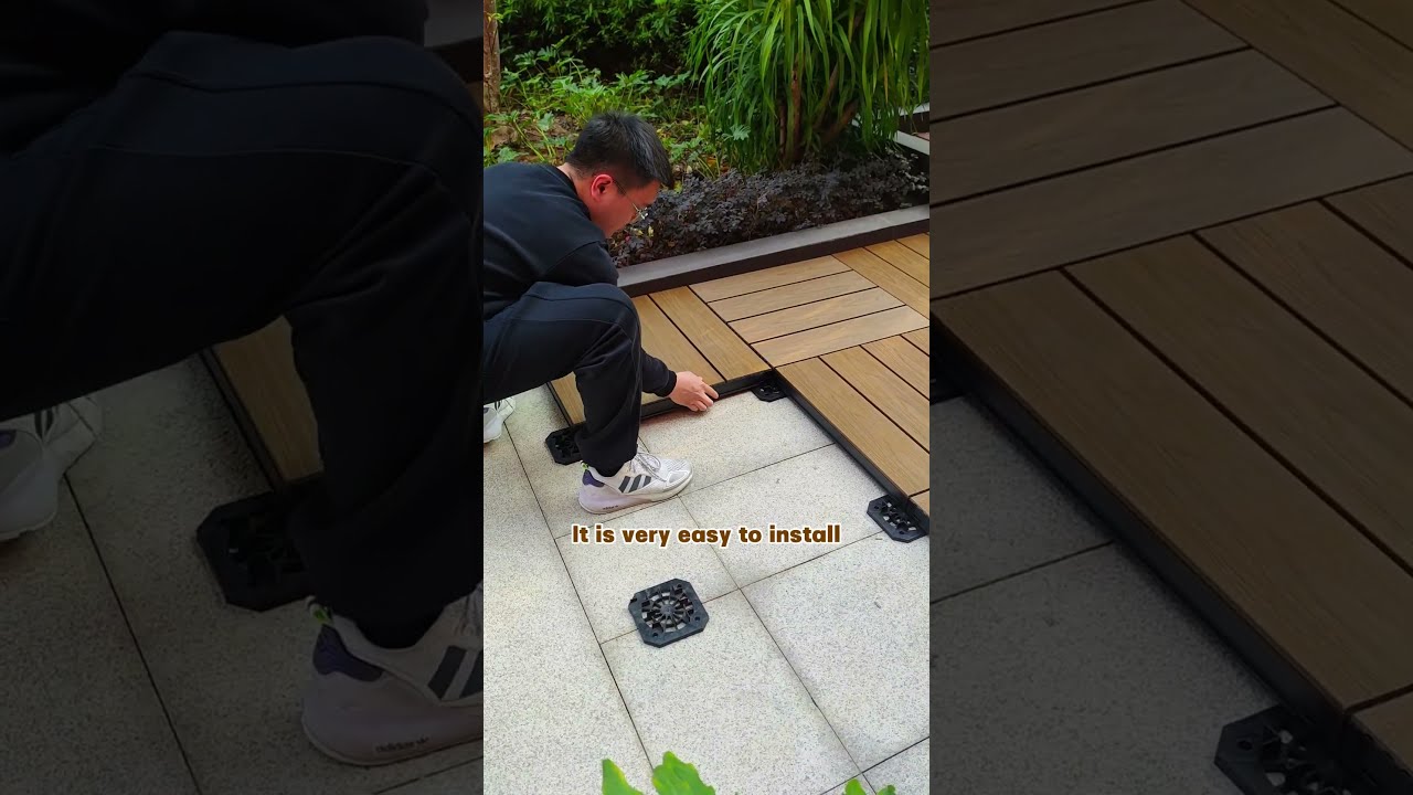 Are You Looking For Big Deck Tile Here It Is Wpc Outdoors Garden Diy Home Wood Composite