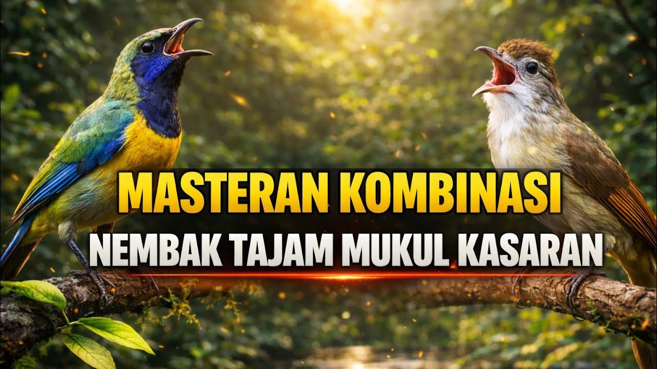 🔴 Live Masteran Kombinasi Tembakan Tajam Kasaran Cocok Untuk Burung Lomba !!!