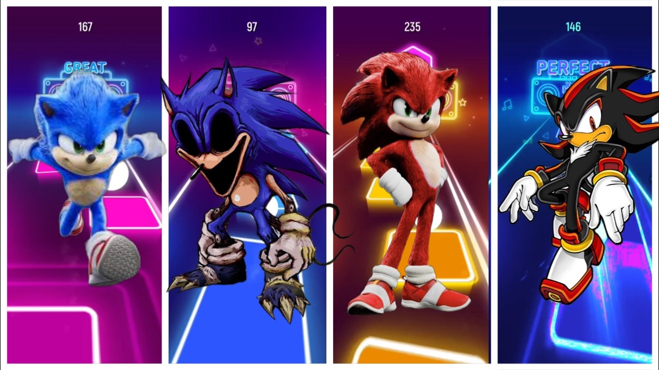 ⚡ Original Sonic 🆚 Shadow the Hedgehog 🆚 Sonic.EXE 🆚 Shin Sonic #21