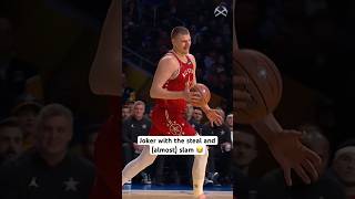 So close 😂 #nuggets #denvernuggets #nba #jokic #nbaallstar