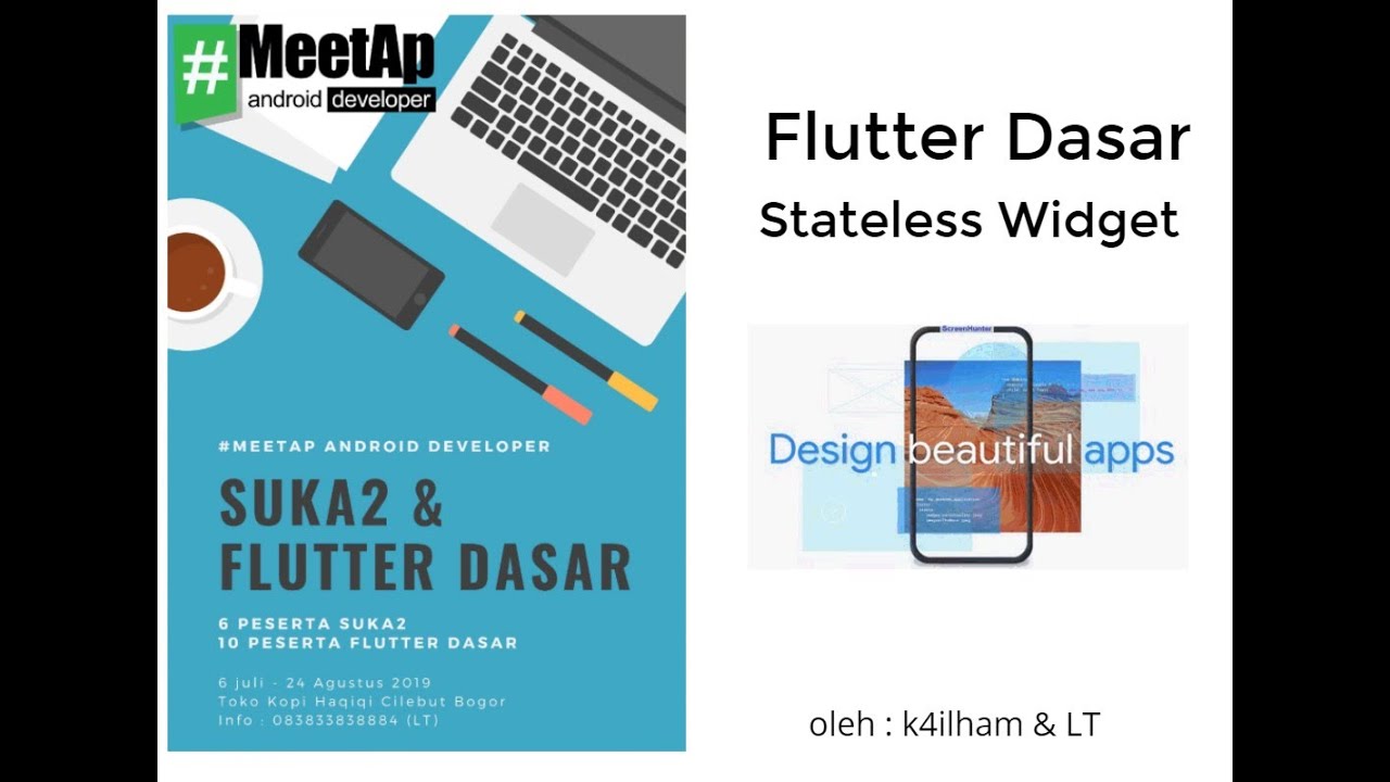 Flutter Tutorial Stateless Widget - YouTube