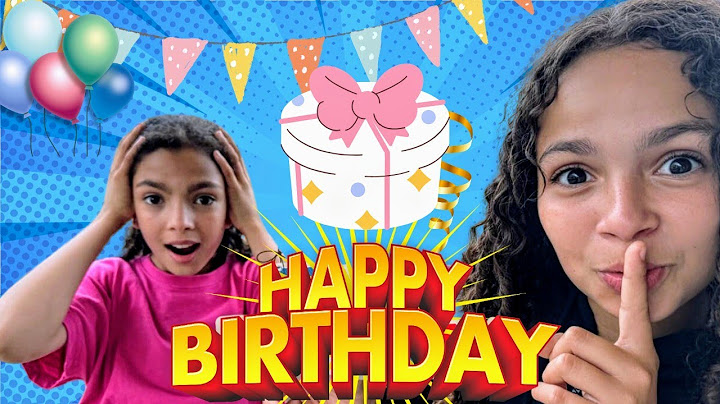 Je fais une SURPRISE à ma sœur pour son anniversaire