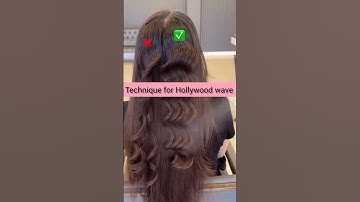 right way for Hollywood waves 🔥💯🤩 #shorts #hairstyle #hollywood #curls #beautyhacks #learningwithnk