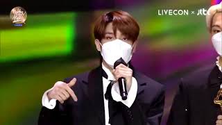 #ENHYPEN  Rookie of the year @ The 35th Golden Disc Awards 2021