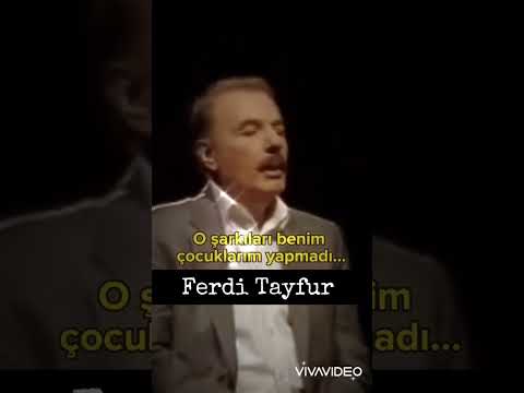 Ferdi Tayfur #ferdi01tayfur #ferditayfur #ferdibaba #ferditayfurfilmleri #ferditayfurşarkıları