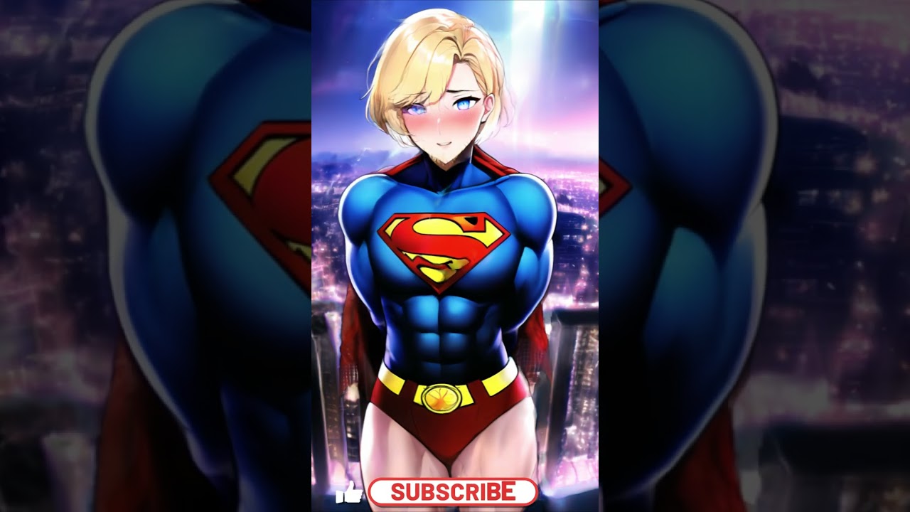 TG TF Superman to Supergirl #aiart #boytogirl #m2f #genderbending #mtf #tgtf #transformation
