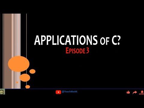 applications of c | applications of c programming language - YouTube