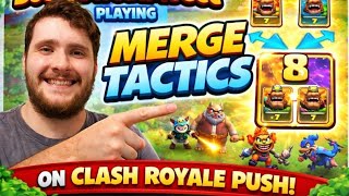CLASH ROYALE MERGE TACTICS|🔴14K ROAD|🔴 #SHORTSFEED #Bootysweatmcgee #clashroyale #shorts #subscribe
