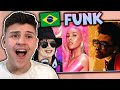 Hit Songs But They're BRAZIL FUNK 😱🤯! |🇬🇧UK Reaction