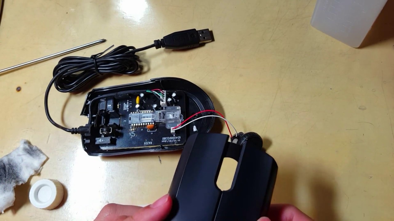 Computer Mouse Sticky How to clean mouse covered in rubber coating/adhesive/sticky thing ...