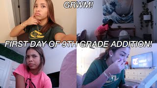 GRWM: first day of school! (freshman addition)