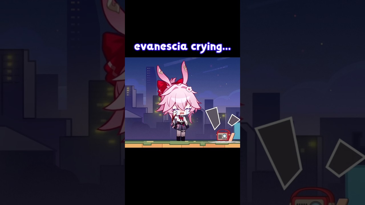 evanescia cryingg😭😭 #honkaistarrail #hoyoverse #evanescia