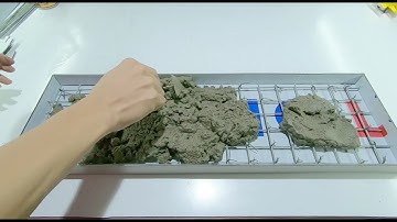 Mini Bridge Concrete Model (Part 1 = Fundamental)!! Mini Model@@