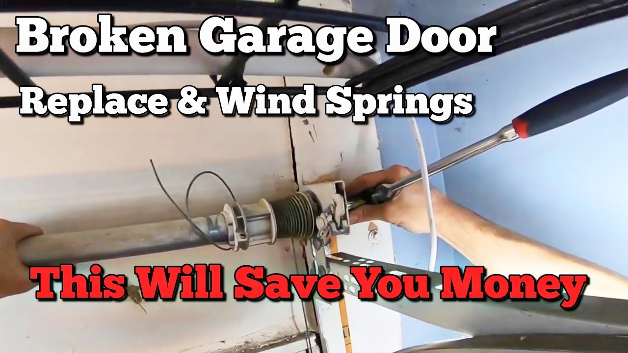 How To Replace Garage Door Springs - Torquemaster Plus, Wayne Dalton