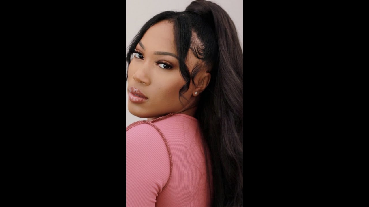 Velcro Wrap Ponytail + Clip Ins | Quick Hair Style