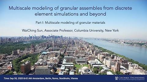 Lecture on multi-scale modeling of porous media: Part I upscaling discrete element simulations