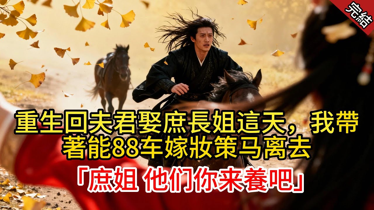 【重生古風】重生到夫君娶庶長姐這天，這我不再阻攔，帶著能買下半個京城的嫁妝走人「庶姐 這負債万兩的侯府你養吧」