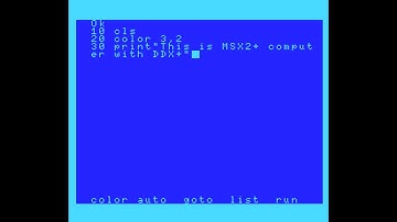 MSX2+ - Expert DDX+ by Gradiente