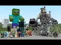 All minecraft mobs vs all zoonomaly monsters in garrys mod
