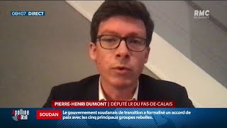 Pierre-Henri Dumont, député LR, se désolidarise du maire de Nice après ses déclarations