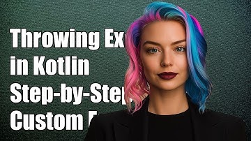 How to Throw Custom Exceptions in Kotlin: A Step-by-Step Guide