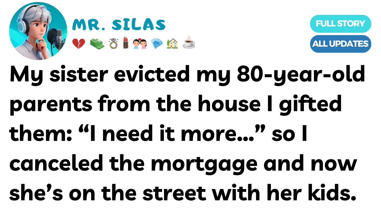 MY SISTER EVICTED MY PARENTS FROM THE HOUSE I GIFTED THEM: 