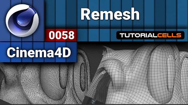 0058. remesh ( retopology ) tool in cinema 4d - DayDayNews