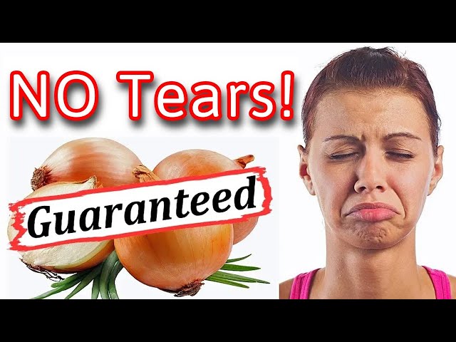 How to Cut Onions Without Crying (5 Tips for Tearless Onion Cutting) - A  Spectacled Owl