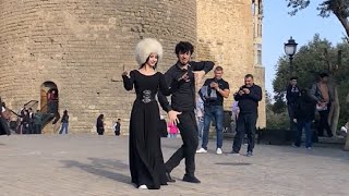 Чеченская Лезгинка 2023 Королева Моя ALISHKA Lezginka Dance Девушка Танцует Супер Девичья Башня Баку