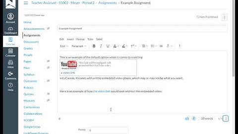 Canvas   Disable Inline Video