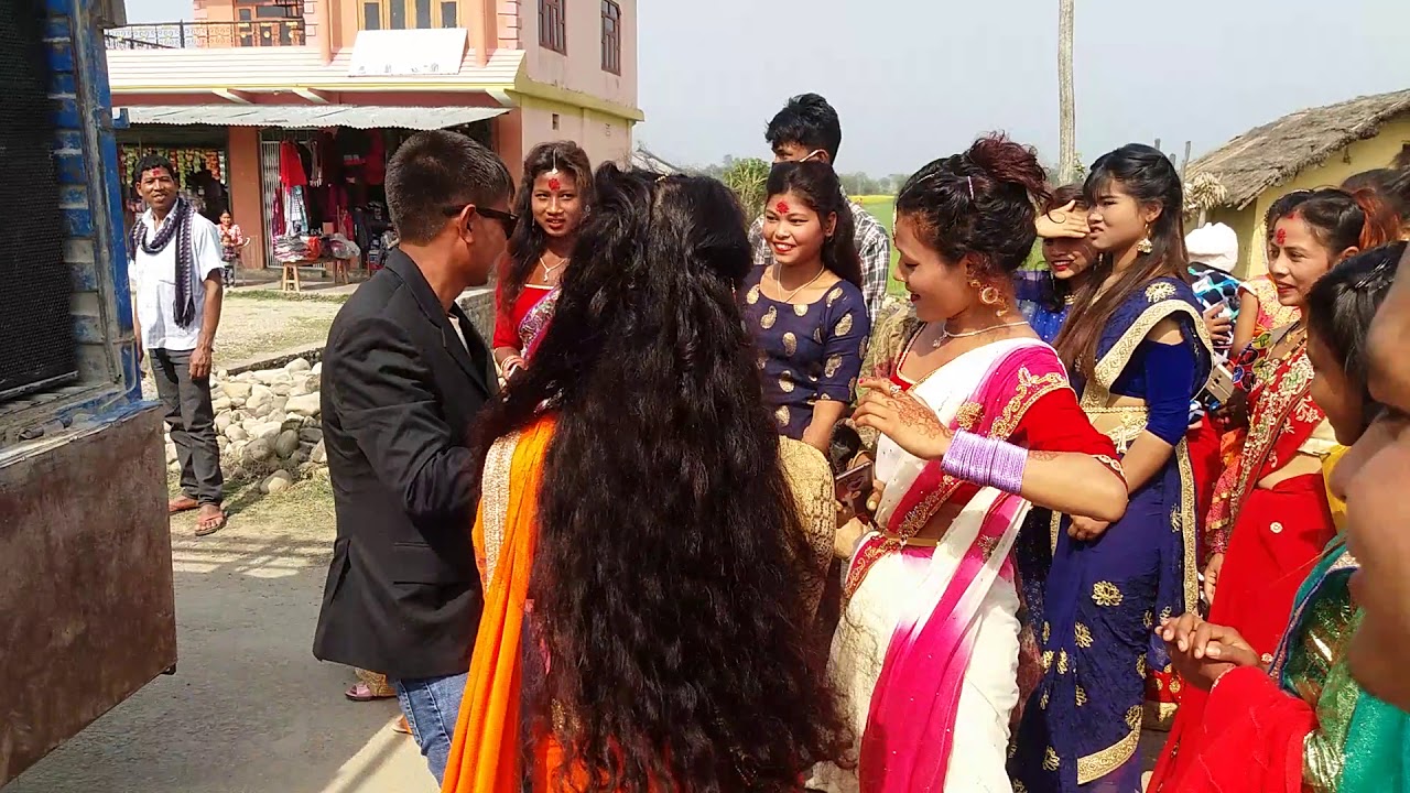 Tharu wedding Dance...Dang,Deukhuri,presenting By Shera(12)