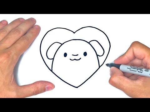 Como dibujar un Perrito Kawaii