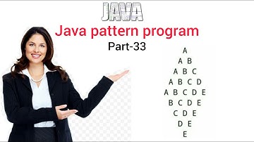 Java pattern program part 33 Easy Learning Genius