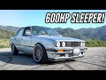 CRAZY TURBO SLEEPER BMW E30!! + APRIL FOOLS PRANK ON EMPLOYEE!!