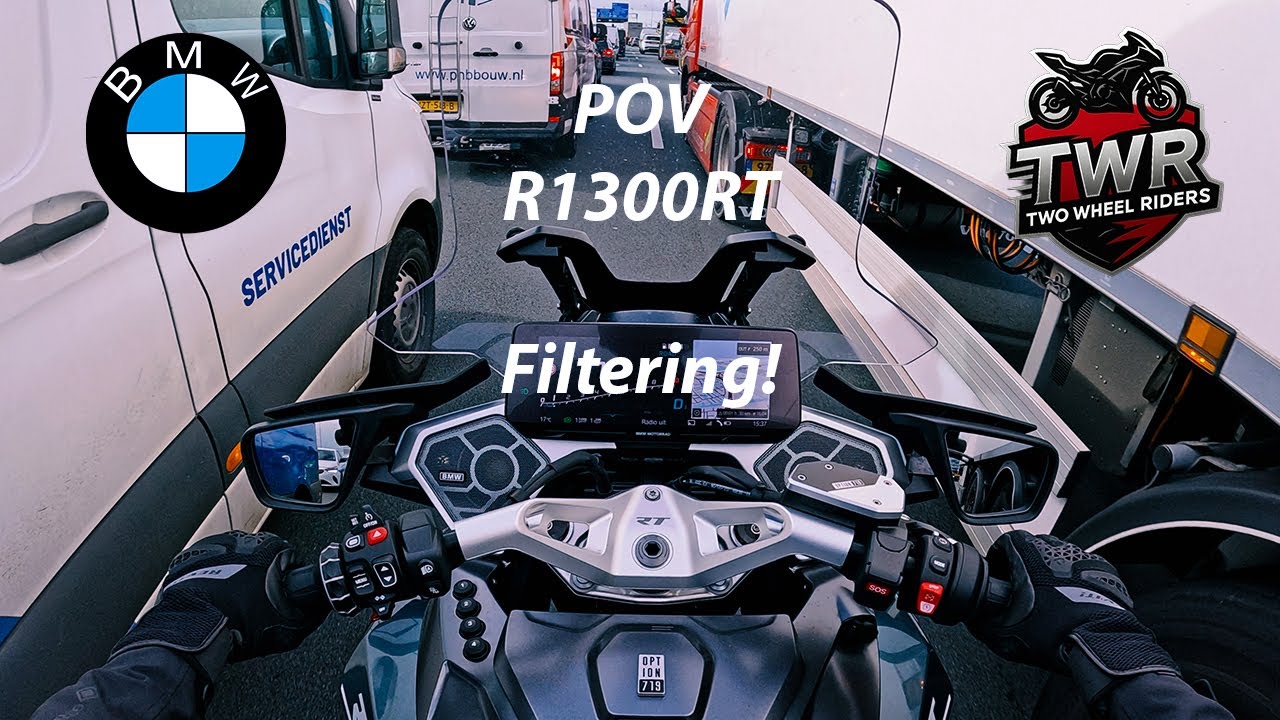 POV BMW R 1300 RT - Gliding Through Traffic Like a King!