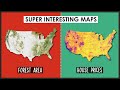 Super interesting maps of the us that you need to see