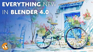 Everything New in Blender 4.0 - Light Linking, AgX, New Principled Shader, and more!