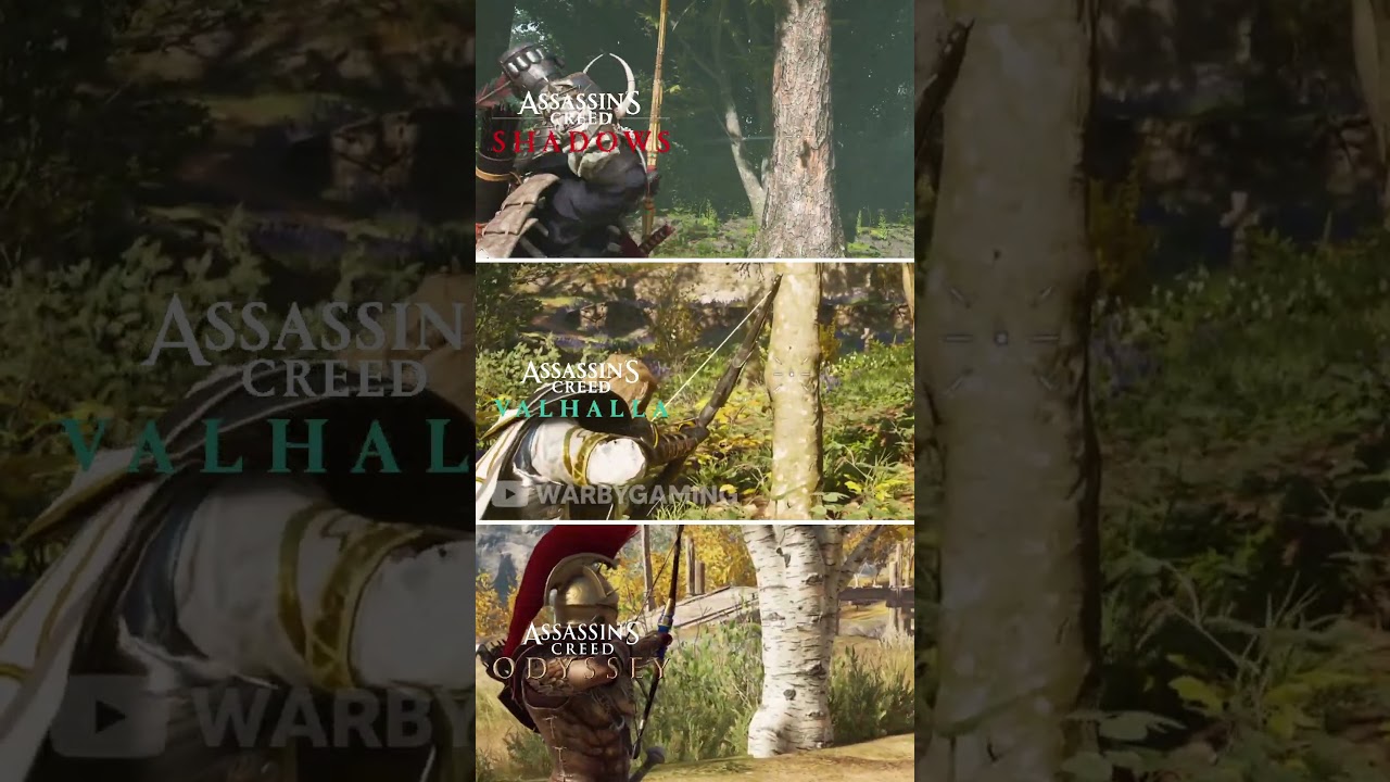 AC Shadows vs AC Valhalla vs AC Odyssey | Arrow Physics