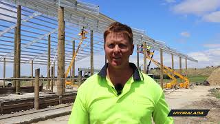 Aztech Builds Bigger with Hydralada Lifting Platforms