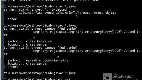 Simple Java RMI part three
