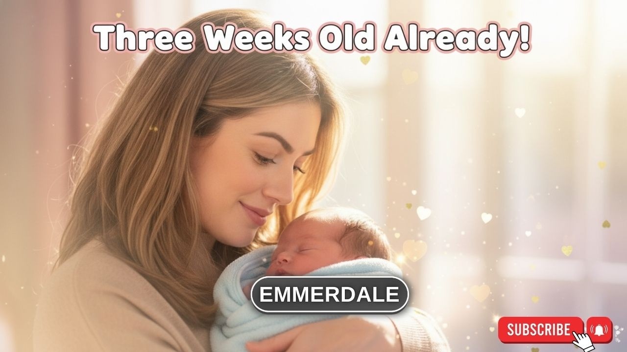 Isabel Hodgins MELTS Hearts With Adorable Baby Pics – Three Weeks Old Already! | Emmerdale