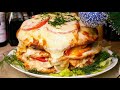 ЦыганБургер 4. Новогодний мясной ТОРТ, цыганка готовит. Gipsy cuisine.