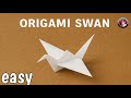 Simple &amp; Elegant Origami Swan | Paper Craft Tutorial