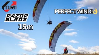 видео: Как Razorblade 15m справляется с сильным ветром — Фантастический день паракайта! картинка: Как Razorblade 15m справляется с сильным ветром — Фантастический день паракайта!