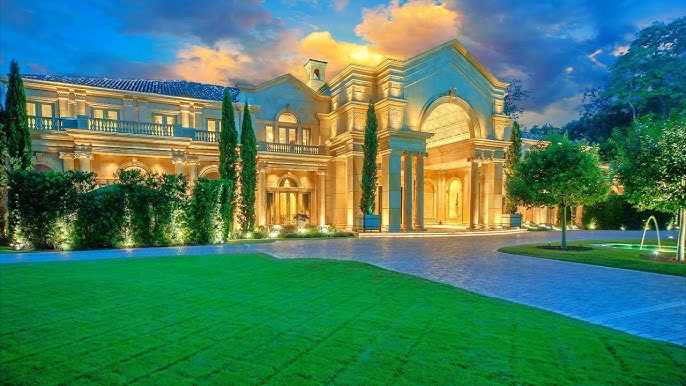 Intricate Palatial Chateau in Houston, Texas