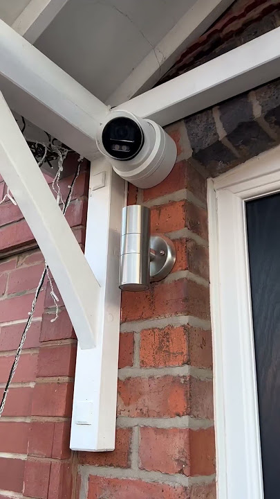Install 4K Resolution Hikvision Camera At Front Door | VIKYLIN Security Cams | Home & Business CCTV