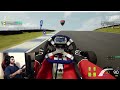 The most perfect lap ive ever driven kartkraft ka100 timetrial