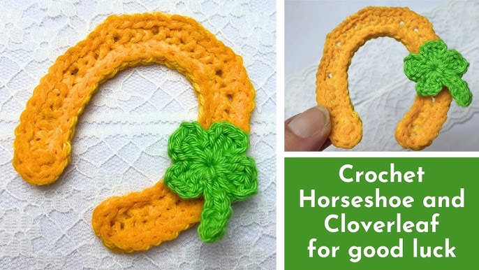 Crochet Horseshoe Luckcharm / Hufeisen Glücksbringer 